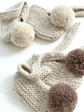 Hand Knitted pompom ballet
