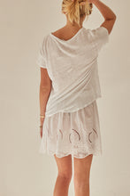 Mamapapa - Luna lace mini skirt