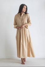 Mes Demoiselles - Cauda beige dress
