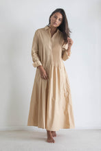 Mes Demoiselles - Cauda beige dress