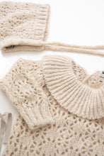 Knitted frill neck Sweater W50422