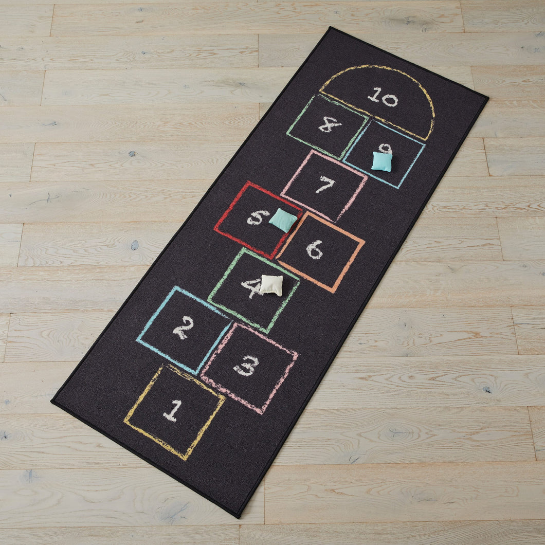 Hopscotch play mat