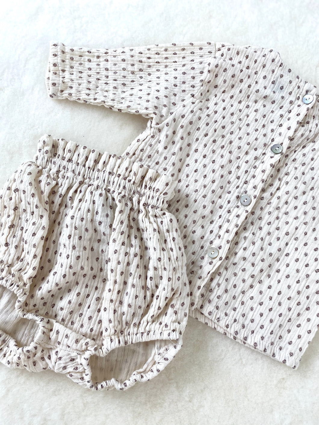 mon bebe - baby printed set