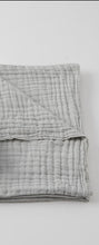 Double muslin Baby grey blanket