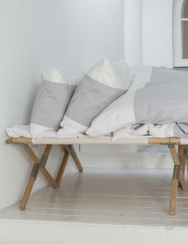 Libeco - Boho stripe pillow case