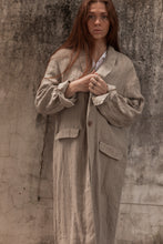 Mes Demoiselles - Mastroianni beige linen coat