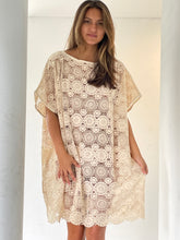 mamapapa - lace kaftan broderie