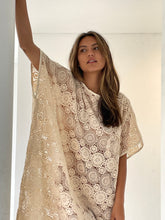 mamapapa - lace kaftan broderie