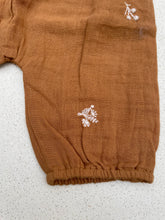 Embroderie camel sarouel