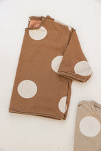 Kids polka dot long sleeves tee shirt