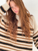 Pomandere - sweater earthy stripe