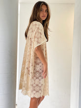 mamapapa - lace kaftan broderie