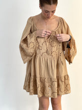 Broderie cotton tunic