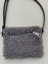 Small rectangle fur bag