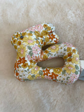 Rabbit baby liberty print rattle