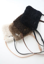 Small rectangle fur bag