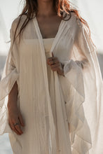 Clara kimono black cotton gauze