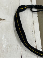 Black and gold string bracelet