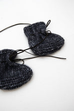 knitted booties