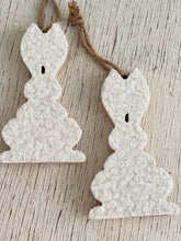 Hanging wood rabbit bunny