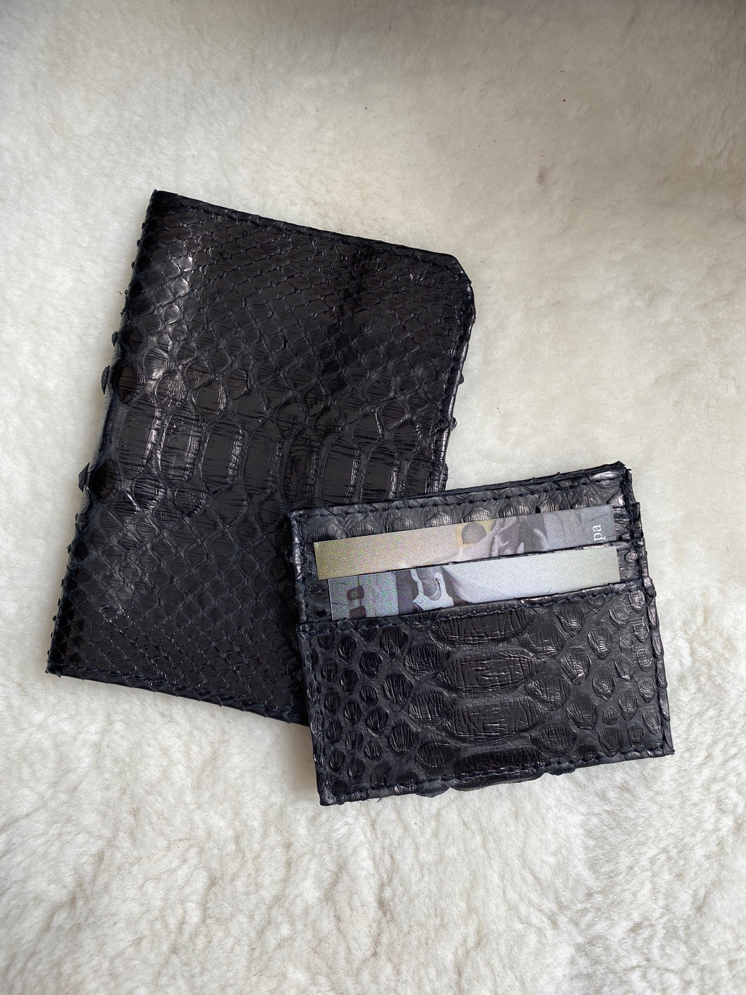 Passport and credit card holder