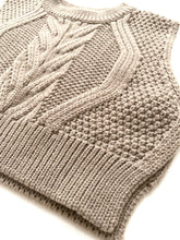 Kids knit vest