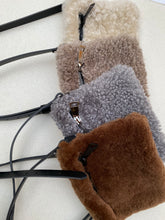 Small rectangle fur bag