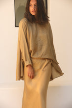 Mes Demoiselles - Charmeuse silk shirt