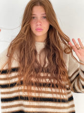 Pomandere - sweater earthy stripe