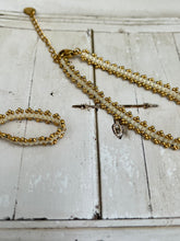 Beaded white bracelet or ring