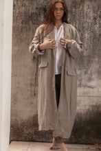 Mes Demoiselles - Mastroianni beige linen coat