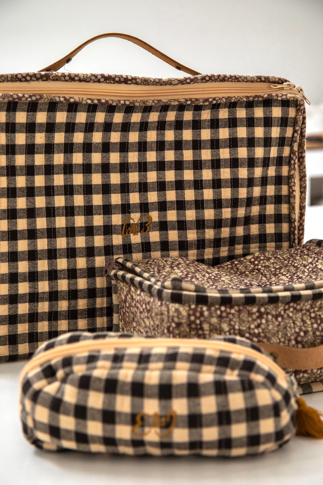 Emile et Ida Soft checkers Suitcase
