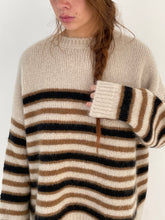 Pomandere - sweater earthy stripe