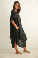 Mamapapa -  Balloon Linen Dress