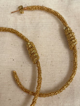 Maison Bivouac - Amber gold earrings