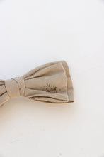 bow clip corduroy flowers