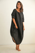 Mamapapa -  Balloon Linen Dress