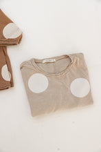 Kids polka dot long sleeves tee shirt