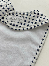 hero mask bib- navy star