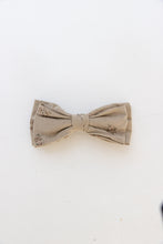 bow clip corduroy flowers