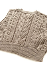 Kids knit vest