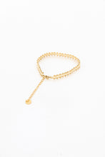Beaded white bracelet or ring