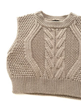 Kids knit vest