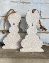 Hanging wood rabbit bunny