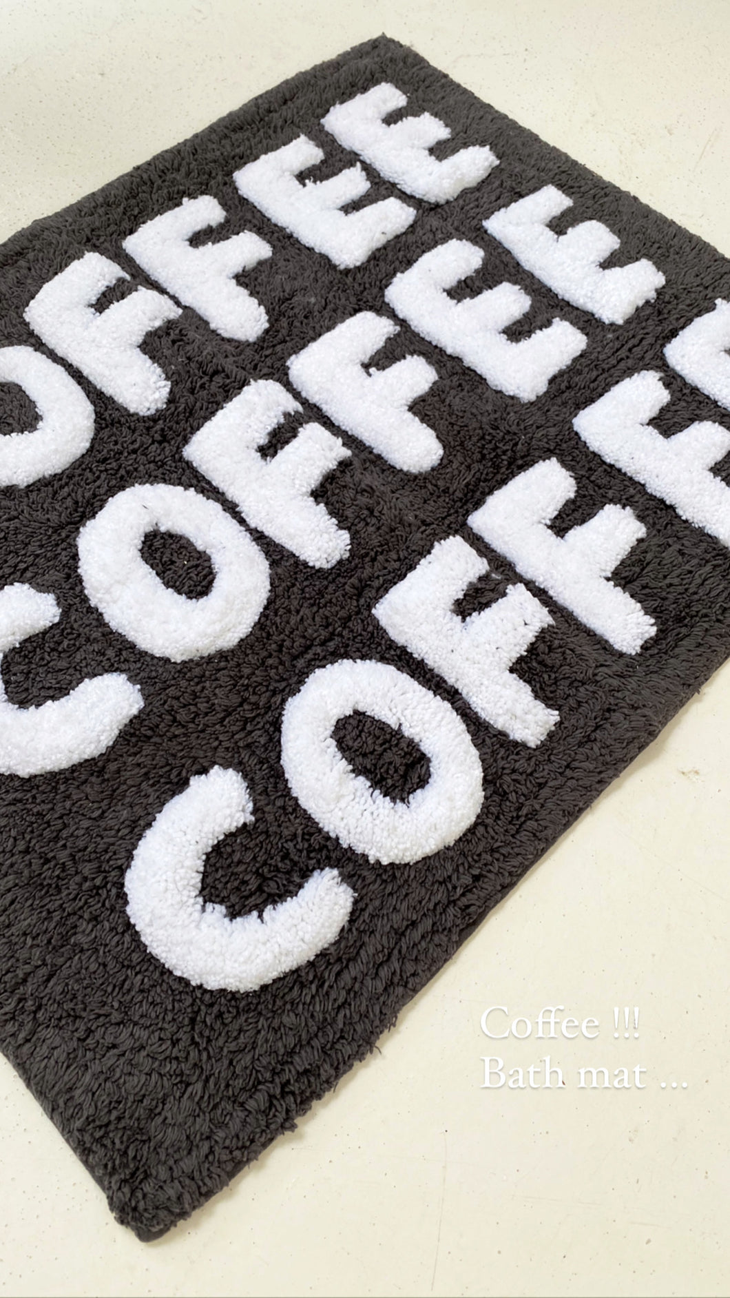 coffee bathmat