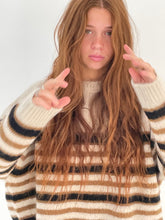 Pomandere - sweater earthy stripe