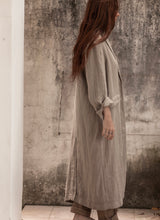 Mes Demoiselles - Mastroianni beige linen coat