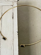 Thin bangle with joining diamond shaped stones