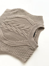 Kids knit vest
