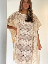 mamapapa - lace kaftan broderie